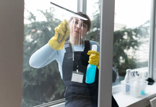 Nettoyage de vitres intérieures et extérieures à Bougé-Chambalud